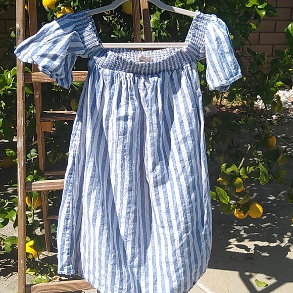 Cynthia Rowley Tops - Cynthia Rowley Smocked Top On/Off the Shoulder S